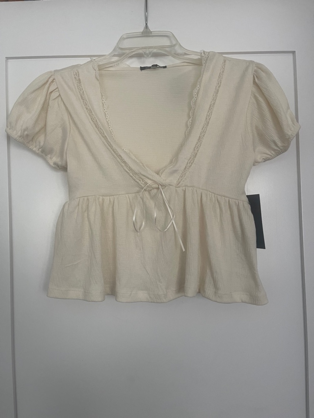 Ivory blouse